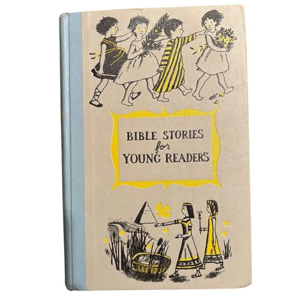 Vintage 1949 Bible Stories for Young Readers Book by April Armstrong, HC - Picture 1 of 6